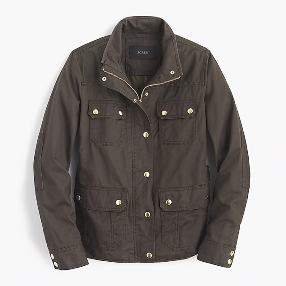 J Crew “Downtown Field Jacket” 💚